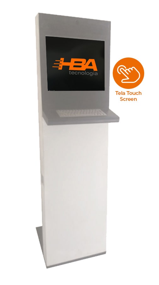 Totem Touch Screen modelo 19 polegadas